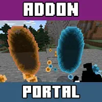 Download mod for portals on Minecraft PE