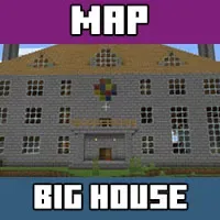 Download the map for Big House for Minecraft PE