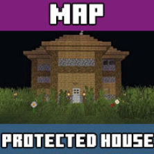 Download map for Protected House for Minecraft PE