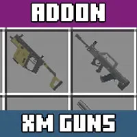 Download XM Guns mod for Minecraft PE