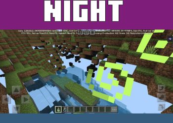 Night Vision from X-Ray Texture Pack for Minecraft PE