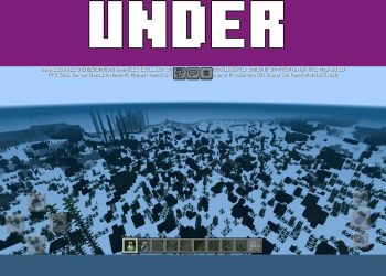 Underwater from X-Ray Texture Pack for Minecraft PE