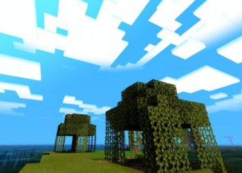 Trees from ESTN Shader for Minecraft PE