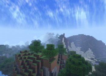 Sky from Energy Shader for Minecraft PE