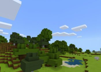Forest from Bare Bones for Minecraft PE