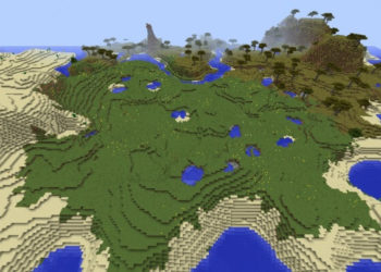 Different Nature from Earth Map for Minecraft PE