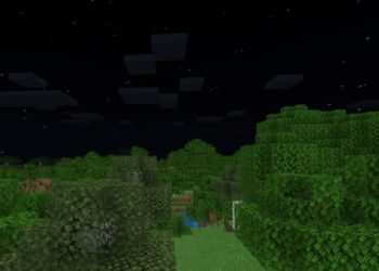Dark Sky from Fullbright Texture Pack for Minecraft PE