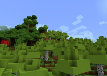 Trees from Bare Bones for Minecraft PE