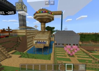 Stampys House from Stampys Lovely Map for Minecraft PE
