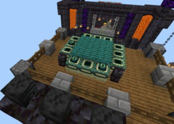 More Parkour from Dream SMP Map for Minecraft PE
