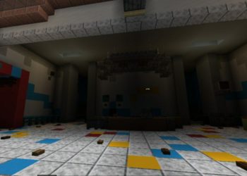 Hall from Poppy Playtime Map for Minecraft PE
