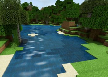 Water from Esbe 2G Shader for Minecraft PE
