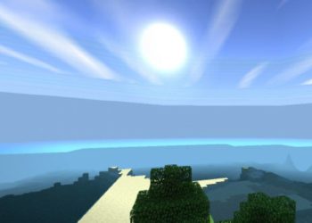 Sky from SEUS Shader for Minecraft PE