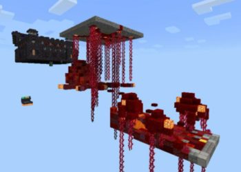 Parkour from Dream SMP Map for Minecraft PE