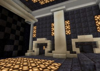Hall from Dream SMP Map for Minecraft PE