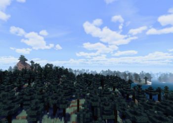 Trees from BSL Shader for Minecraft PE