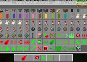 Inventory from Ben Ten Mod for Minecraft PE