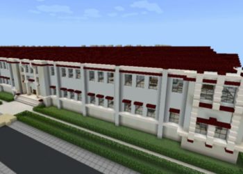 Mansion from Instant House Mod for Minecraft PE