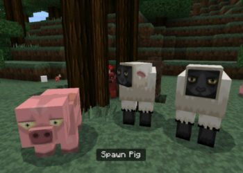 Animals from Sphax Texture Pack for Minecraft PE