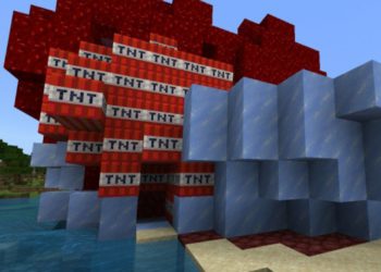 Different Types from Tsunami Mod for Minecraft PE