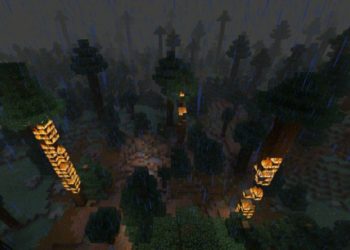Fire from Wither Storm Mod for Minecraft PE