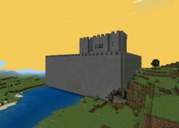 Fortress from Jojo Bizarre Adventure Mod for Minecraft PE