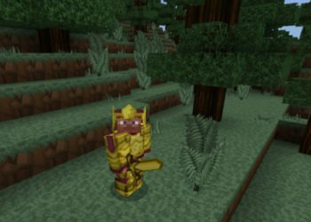 Gold Armor from Sphax Texture Pack for Minecraft PE