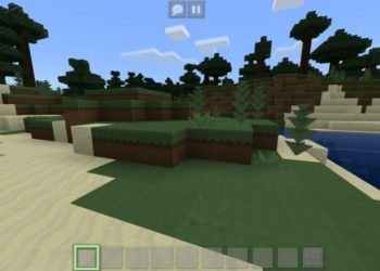 Grass from Paper Mod for Minecraft PE