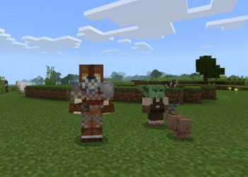 Leather Armor from Fire and Ice Mod for Minecraft PE