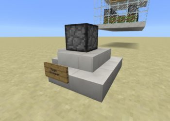 Magic Dropper from Recipe Map for Minecraft PE
