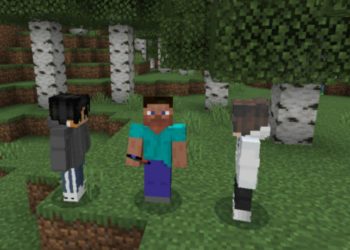 Mens from NPC Mod for Minecraft PE