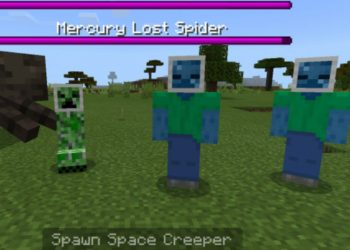 Monsters from Cosmos Mod for Minecraft PE