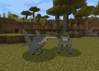 More Creatures from Dinosaur Mod for Minecraft PE