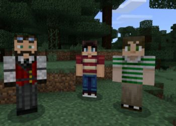 New Characters from NPC Mod for Minecraft PE