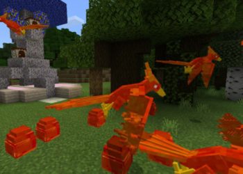 Phoenix from Fairy Mod for Minecraft PE