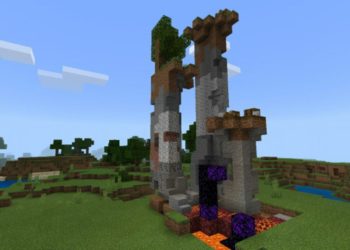 Portal from Structure Mod for Minecraft PE