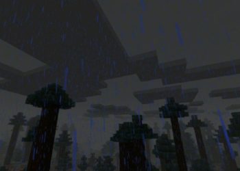 Rain from Wither Storm Mod for Minecraft PE