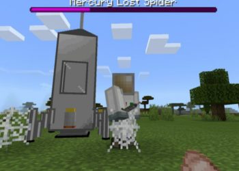 Rocket from Cosmos Mod for Minecraft PE