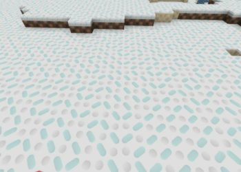 Snow from Lego Texture Pack for Minecraft PE