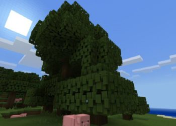 Tree from Paper Mod for Minecraft PE
