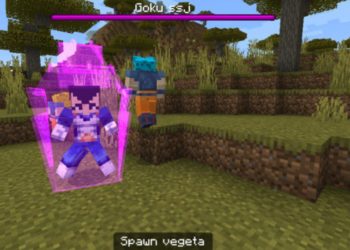 Veneta from Dragon Ball Mod for Minecraft PE