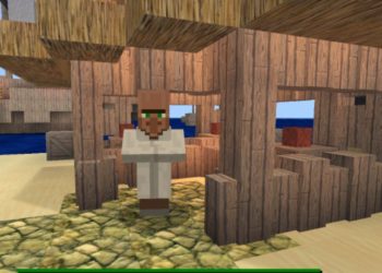 Villager from Buried Treasure Map for Minecraft PE