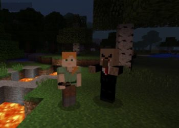Villager from Vampirism Mod for Minecraft PE