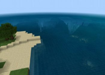 Water from Tsunami Mod for Minecraft PE
