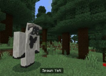 Yetti from Biomes Mod for Minecraft PE