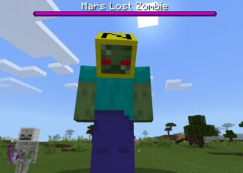 Zombie from Cosmos Mod for Minecraft PE