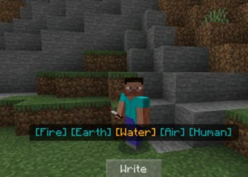 Abilities from Avatar Mod for Minecraft PE