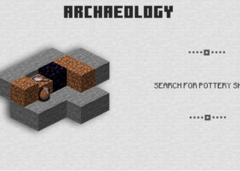 Archaeology from Minecraft PE 1.20