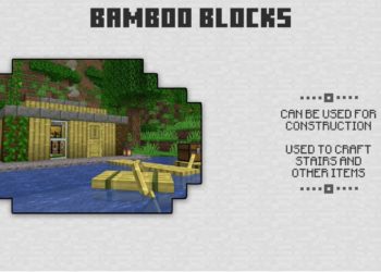 Bamboo Blocks from Minecraft 1.20
