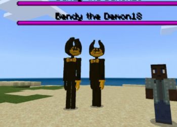 Bendy the Demon from SCP Mod for Minecraft PE